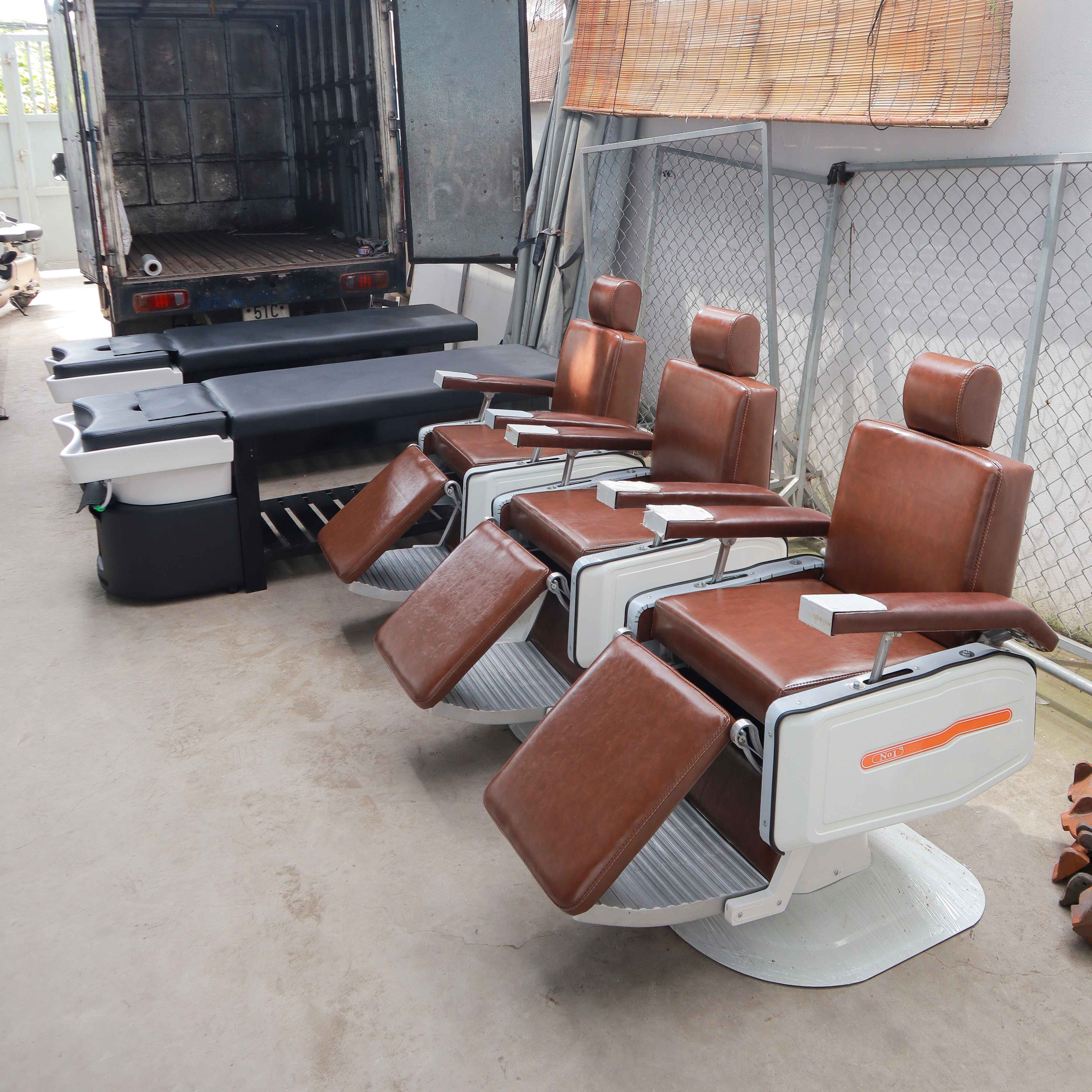 Những nơi bán ghế hớt tóc nam chuyên nghiệp