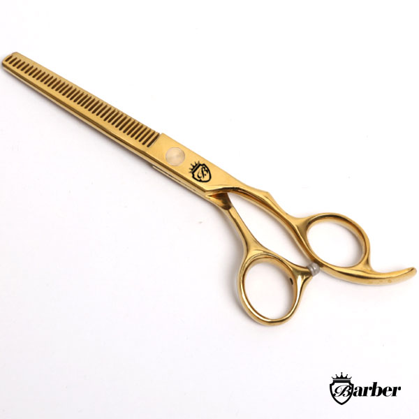 Kéo tỉa tóc Barber Vàng WM-8006