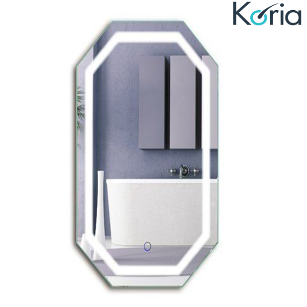 Gương salon tóc có đèn cảm ứng Koria BK-207