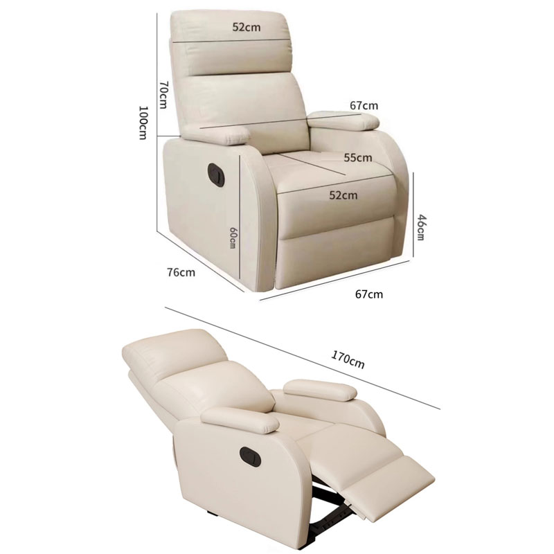 Ghế sofa thư giãn ngã thủy lực SR-20