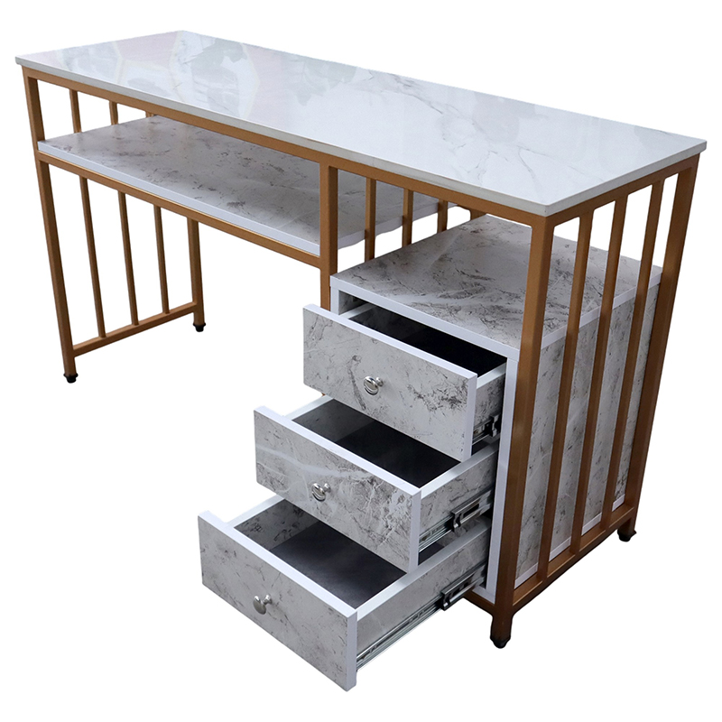 Bàn làm nail khung sắt BN-850