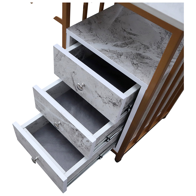 Bàn làm nail khung sắt BN-850