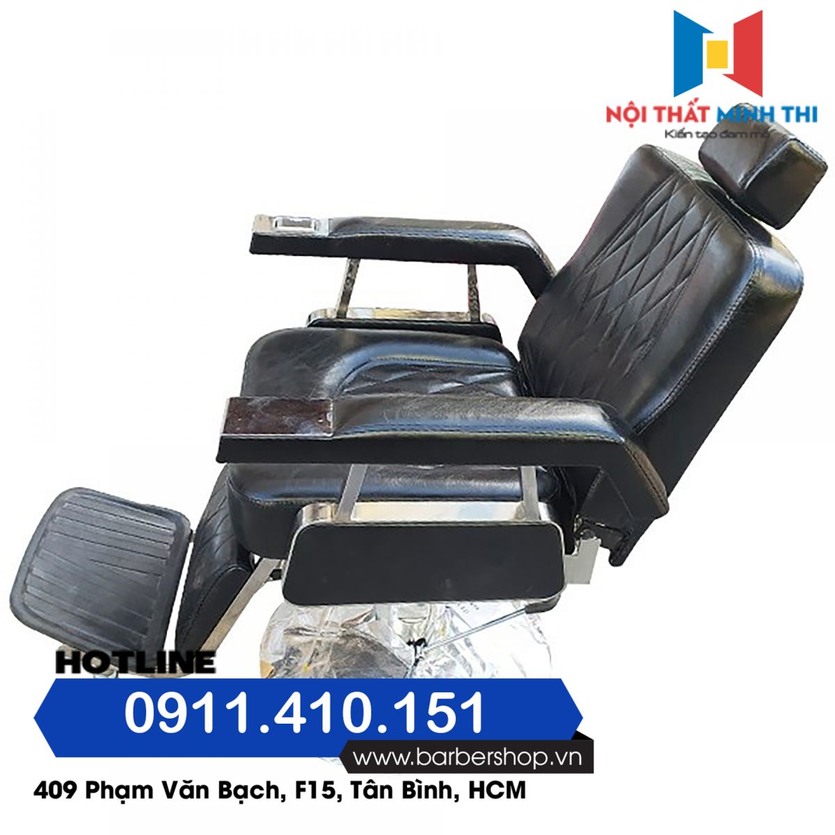 Ghế cắt tóc nam Barber BX-414 (Mâm nhỏ)