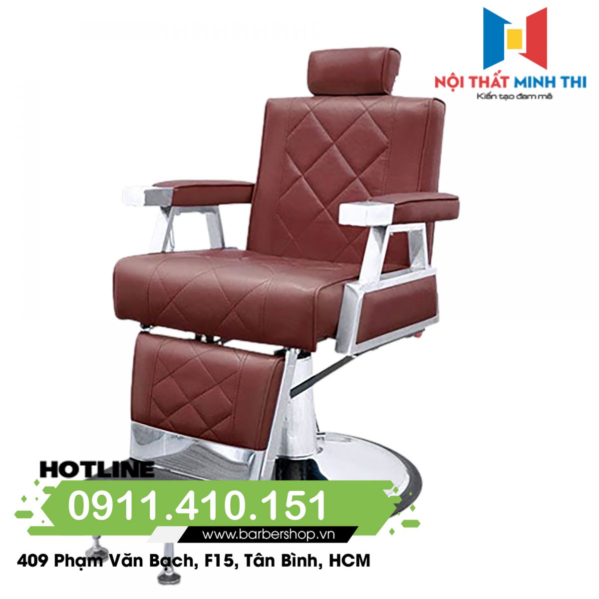Ghế cắt tóc nam Barber BX-414C