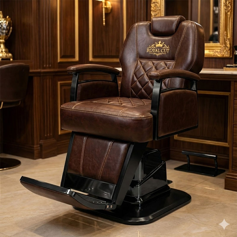 Ghế cắt tóc nam nâng hạ điện cao cấp BX-033V