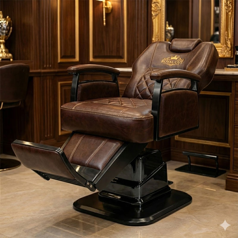 Ghế cắt tóc nam nâng hạ điện cao cấp BX-033V