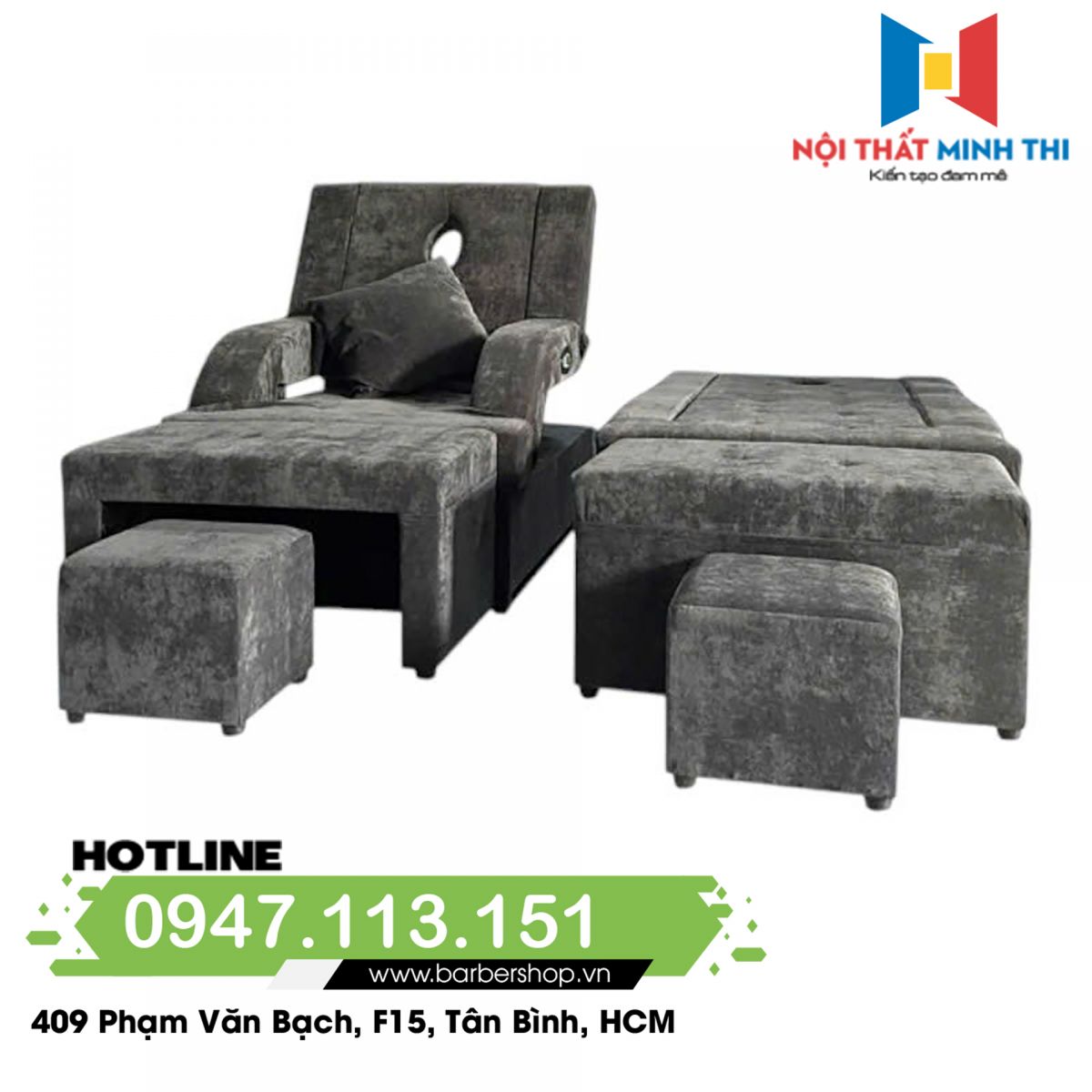Giường massage foot nâng điện FM-49