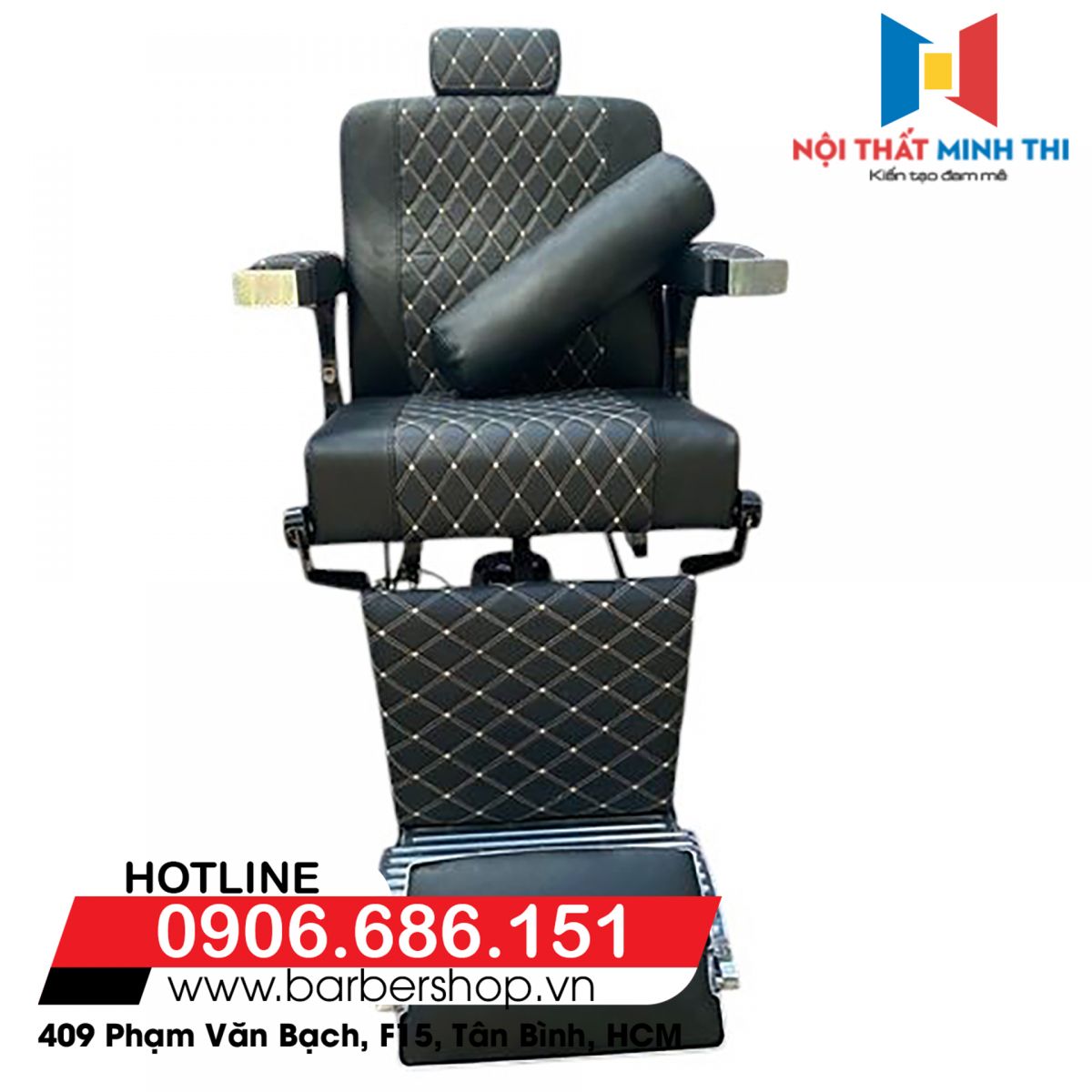 Ghế cắt tóc nam Falcon BX-006D