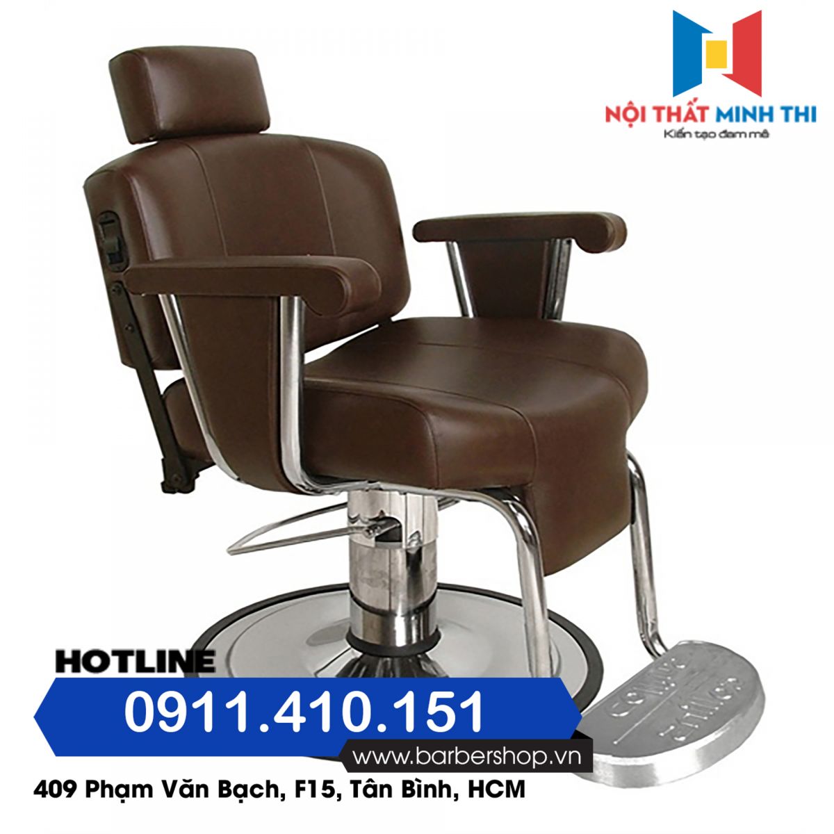 Ghế cắt tóc nam barber BX-711