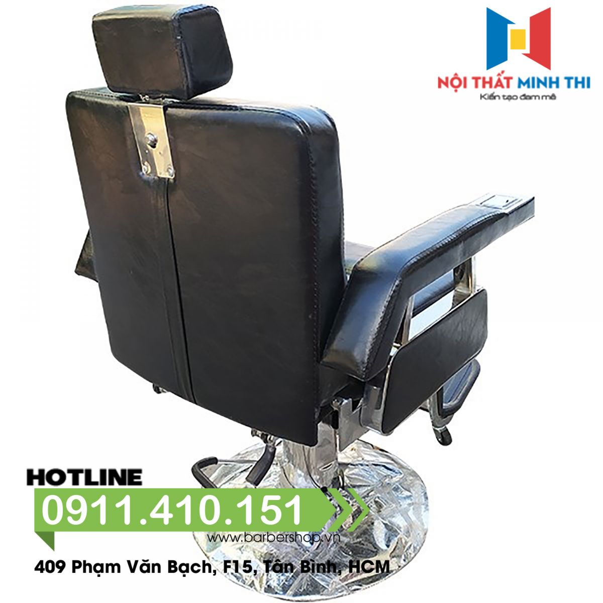 Ghế cắt tóc nam Barber BX-414 (Mâm nhỏ)