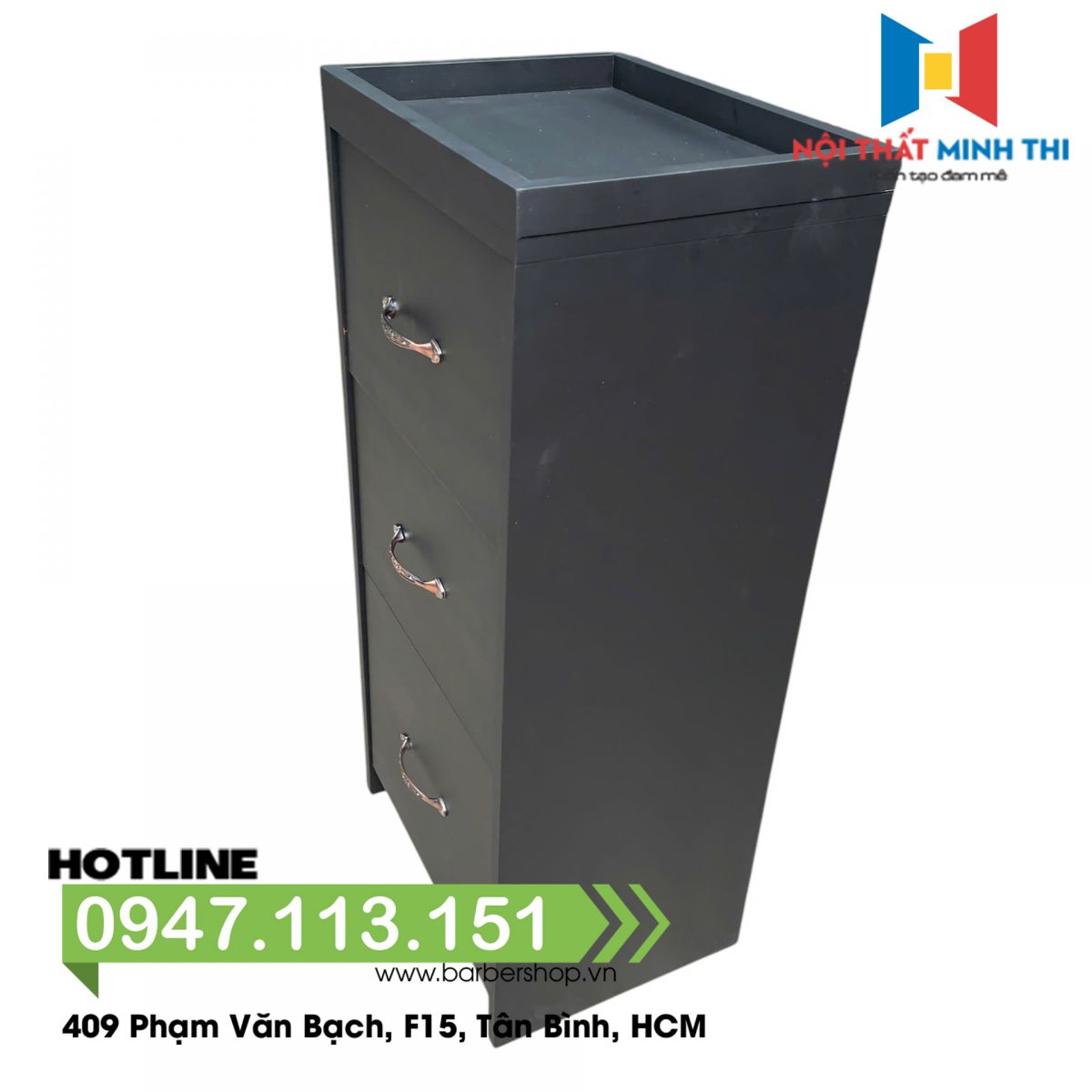 Tủ cạnh gương tiệm tóc TK-12