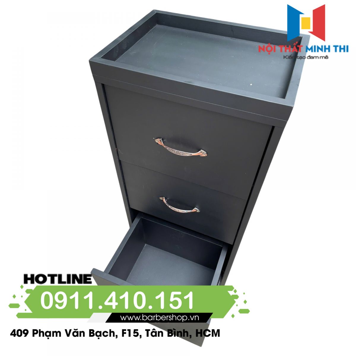 Tủ cạnh gương tiệm tóc TK-12